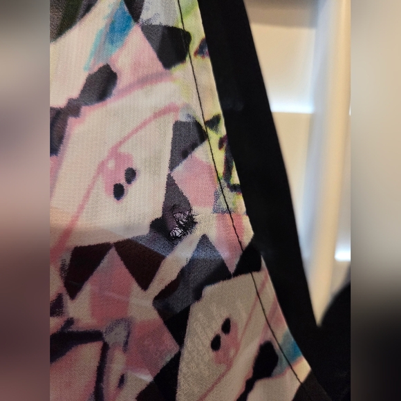 Bisou Bisou Vibrant Sheer Halter Top - Picture 6 of 11